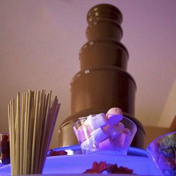 chocolate fountain